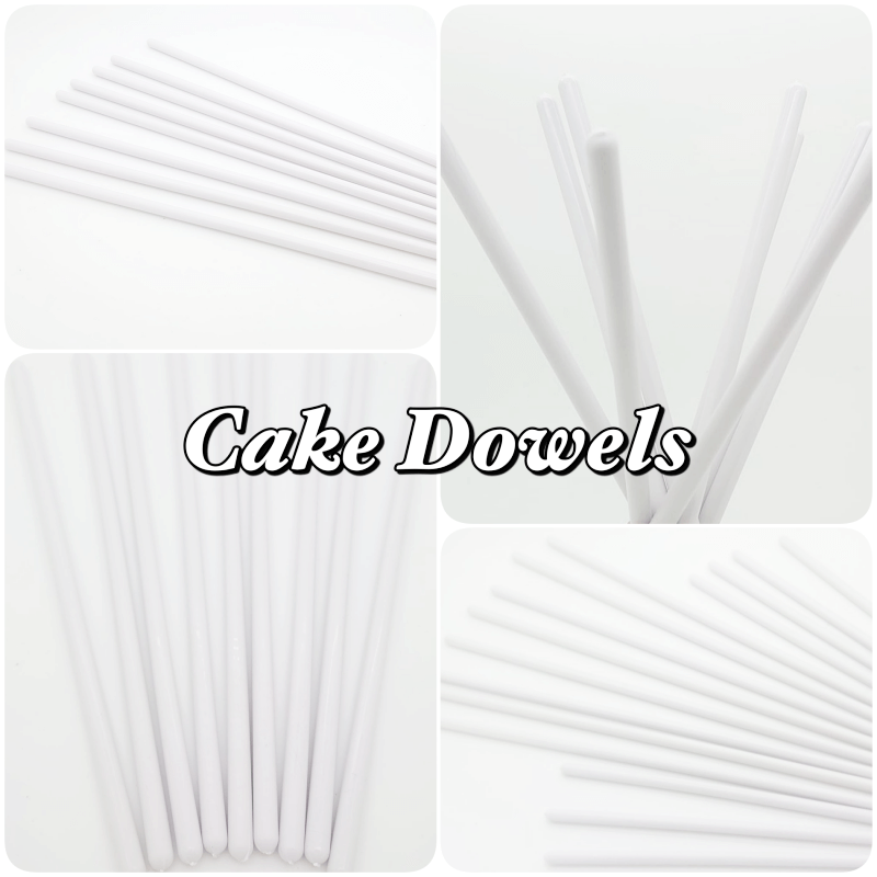 Cake Dowels, Hard Plastic